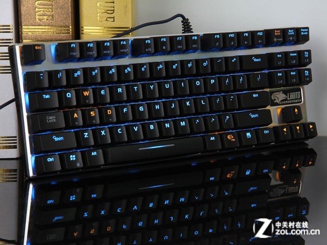 达尔优 机械师合金版黑色 外观图 